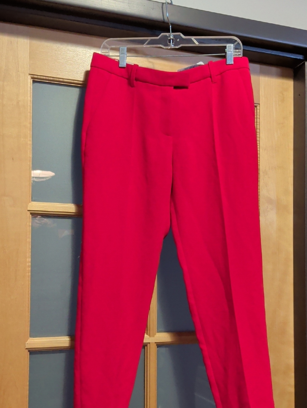 Barbara Bui Bright Red Tailored Trousers